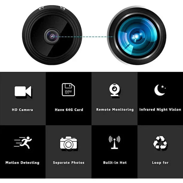 KeepWatch Mini Security WiFi Camera