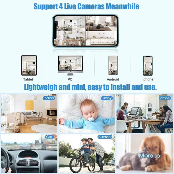 KeepWatch Mini Security WiFi Camera