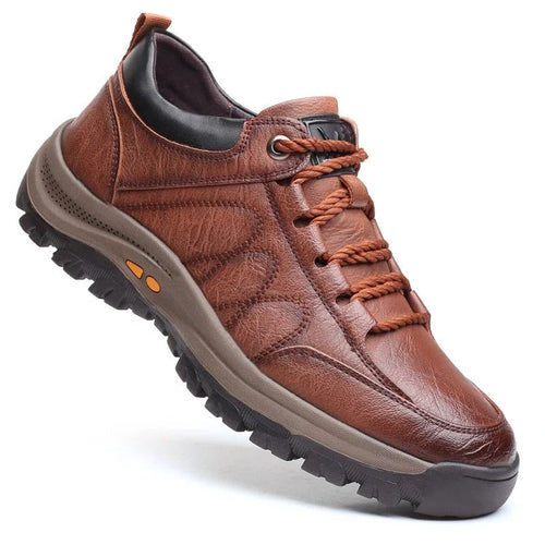 TrueAlign Orthopedic Leather Shoes